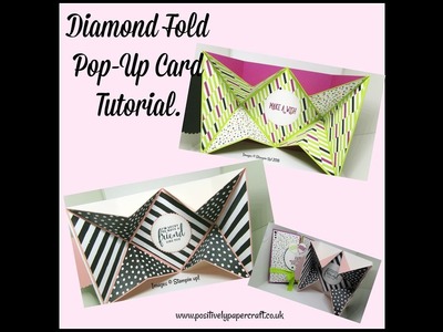 Diagonal Fold Pop-Up Card Tutorial