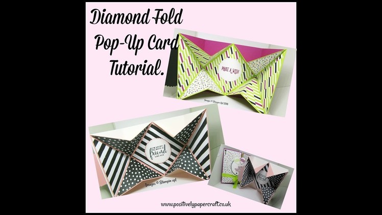 Diagonal Fold Pop-Up Card Tutorial