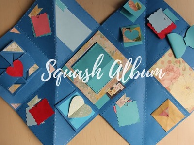 DIY: Basic Squash Album | Easy handmade card idea for fathers day