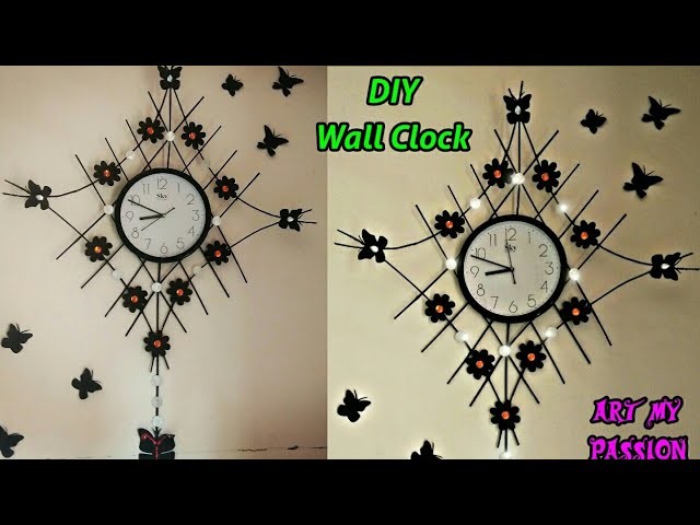 DIY Designer Wall Clock | DIY Newspaper Wall Clock | DIY Wall Hanging | DIY Wall Decor| artmypassion