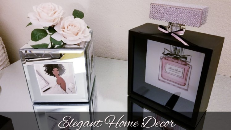 DIY | ELEGANT HOME DECOR | GREAT DECOR FOR ANY BEDROOM, GUEST ROOM, VANITY, VERY GIRLY