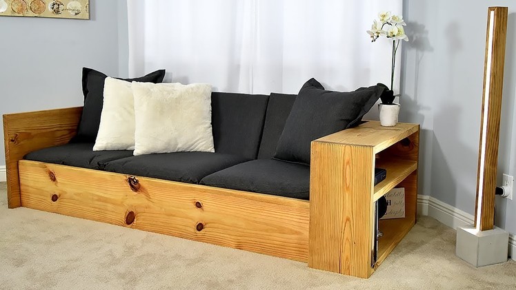 DIY Sofa Bed. Turn this sofa into a BED