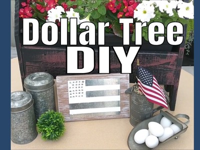 Dollar Tree Farmhouse DIY!