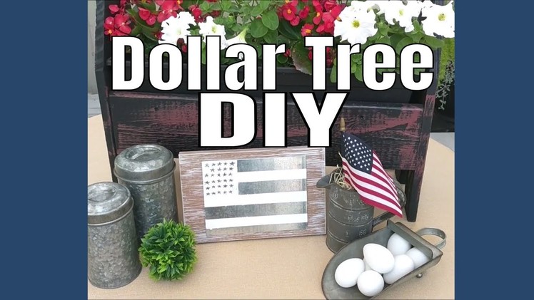 Dollar Tree Farmhouse DIY!