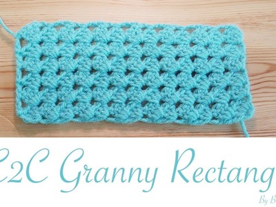 Easy Crochet: C2C Granny Rectangle