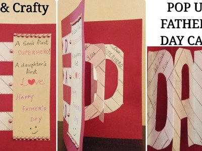FATHERS DAY CARD IDEA#FATHERS DAY POP-UP CARD#POP-UP CARD#KIDS CRAFT#HANDMADE CARD#GIFT IDEA