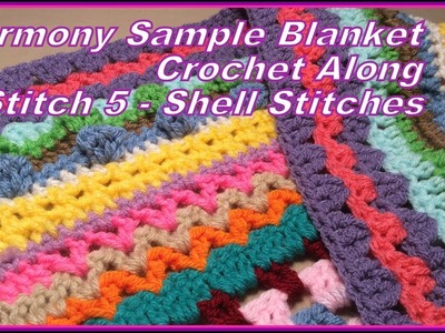 Harmony Sample Blanket CAL Stitch 5