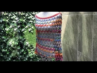 HOW TO CROCHET A SUMMER SMOCK - EASY AND FAST - BY LAURA CEPEDA
