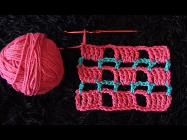 How to Crochet Stitch Pattern #740│by ThePatternFamily
