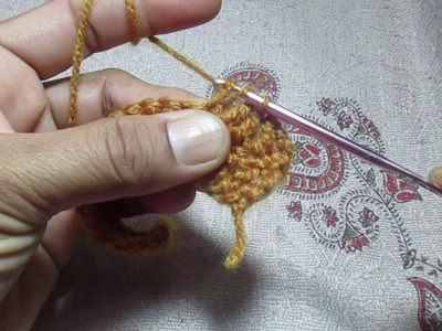 How to decrease Double crochet Stitch[Hindi]