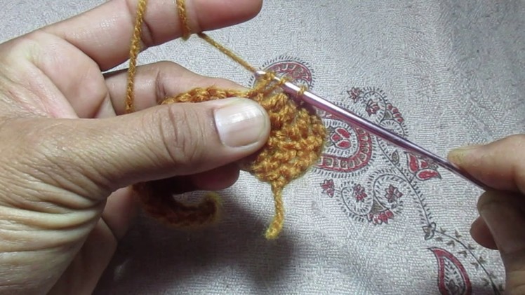 How to decrease Double crochet Stitch[Hindi]