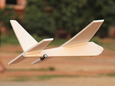 How to make a airplane - Flying aeroplane