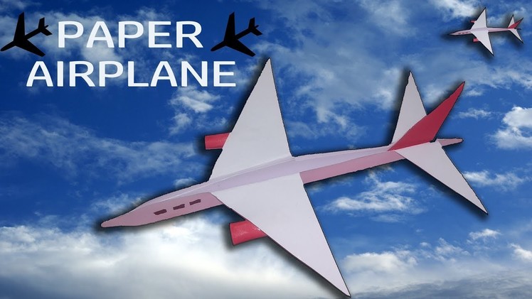 How To Make ✈️ PAPER AIRPLANE ✈️ Origami Arts