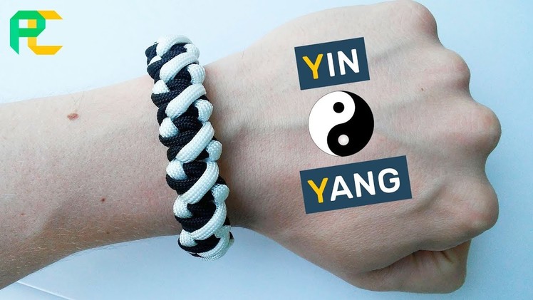 How to make Paracord Bracelet Yin & Yang