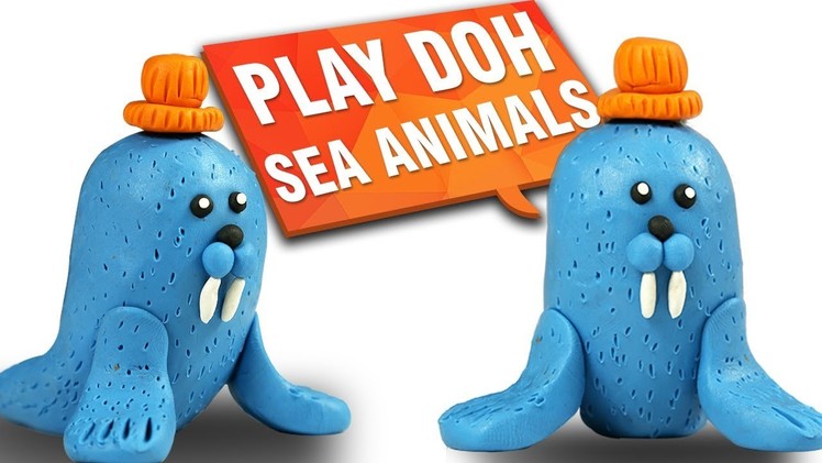 How To Make Sea Animals With Play Doh | DIY Crafts Ideas | Play Doh Animals For Kids | Easy DIY