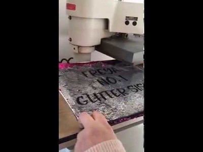 How to print on to sequins using sublimation