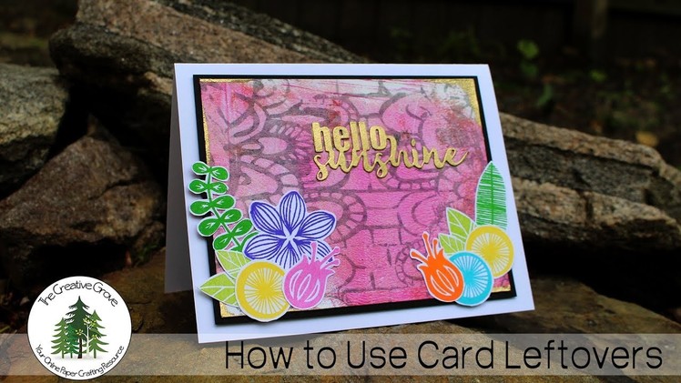 Idea for How to Use Leftover Card Scraps