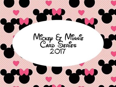 Mickey and Minnie Card Series 2017 - Halloween