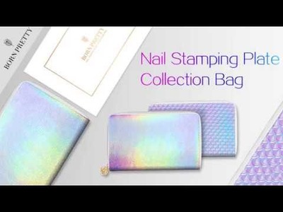 New Arrivals! Mermaid and Holo Snakeskin Stamping Plate Organizer-BORN PRETTY Tutorial