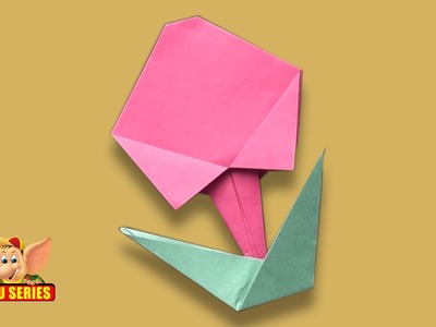 Origami - Make a beautiful Rose (HD)