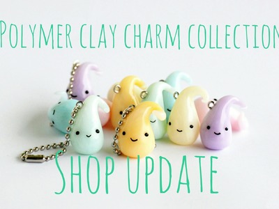 Polymer Clay Charm Collection and Shop Update