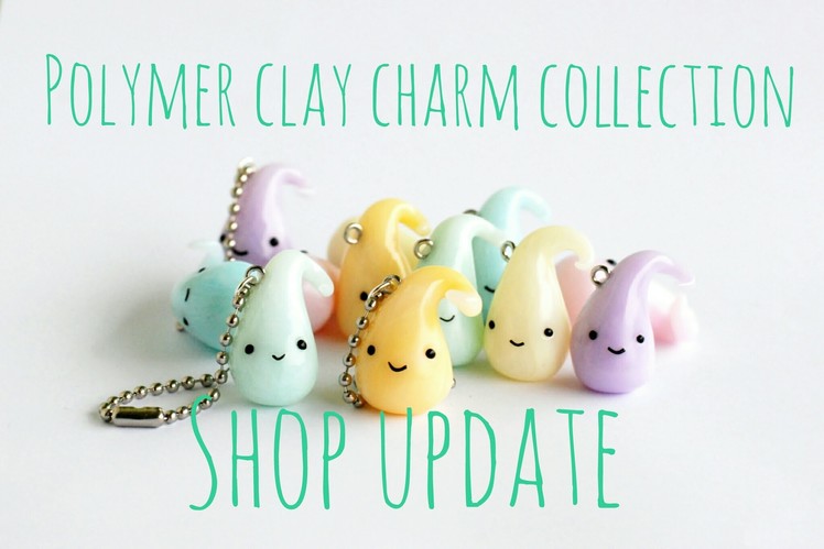 Polymer Clay Charm Collection and Shop Update