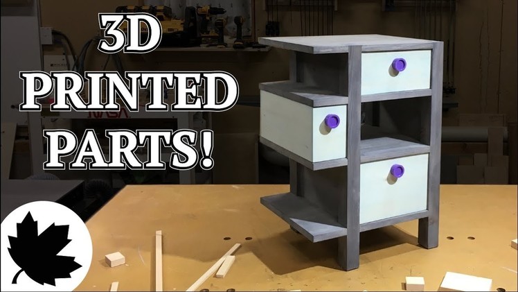 Secret Compartment Table II. 3D printed Parts
