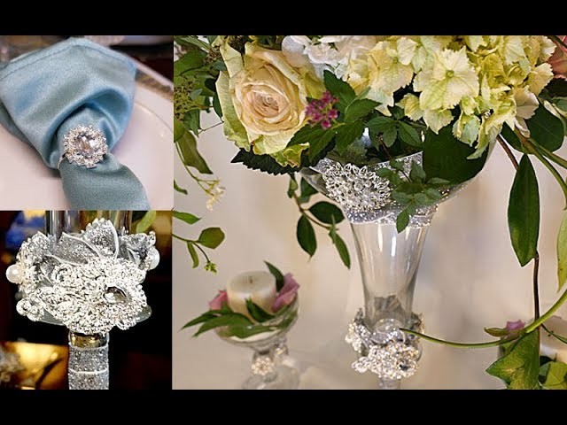 Totally Dazzled Centerpiece and Table Display DIY