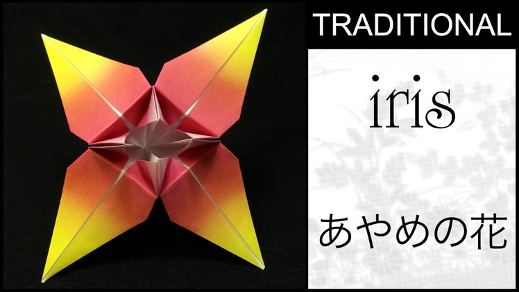 Traditional Origami Iris Tutorial