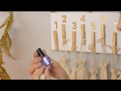 Treat yourself or your fam this December with this DIY advent calendar!