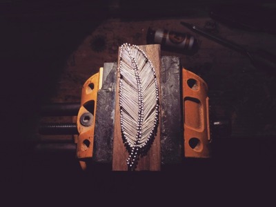 Woodplay Feather Medallion (string art)