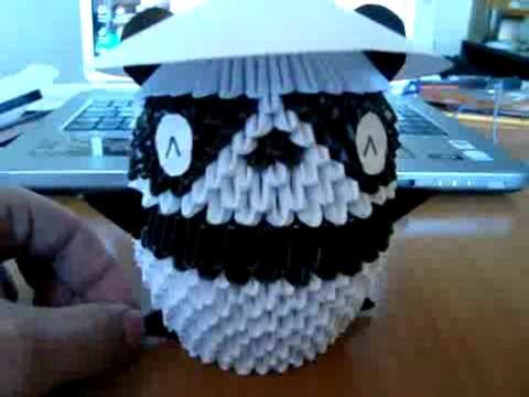 3D Origami Panda - Thanks to jewellia7777