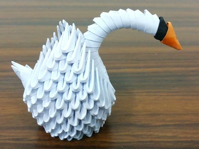 3D Origami simple swan