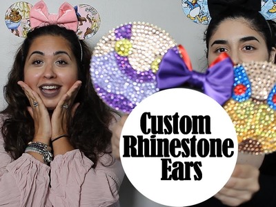 Amazing Custom Rhinestone Disney Ears!