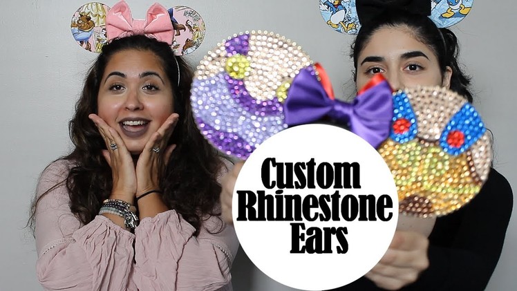 Amazing Custom Rhinestone Disney Ears!