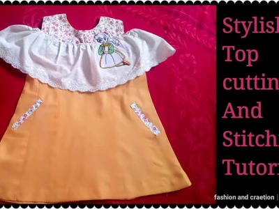 Beautiful Dress For Baby Girl Cutting and Stitching best designs for baby girl dress tutorial