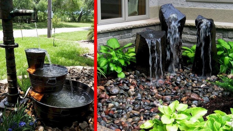 Creative DIY Water Garden and Backyard Ideas | Fountain Waterfalls Small Lake