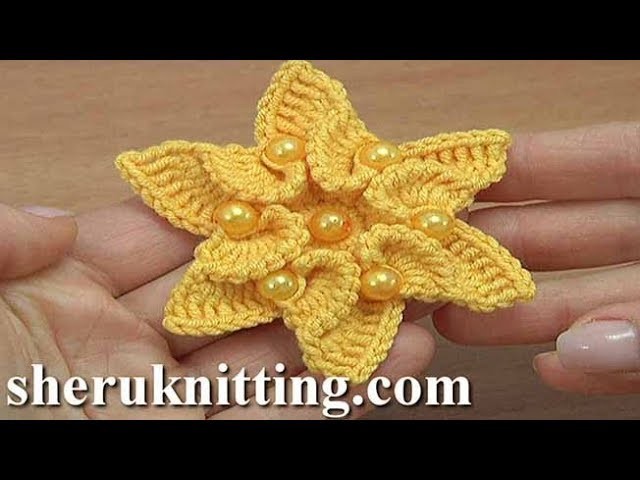 Crochet Flower Designs Instruction 193