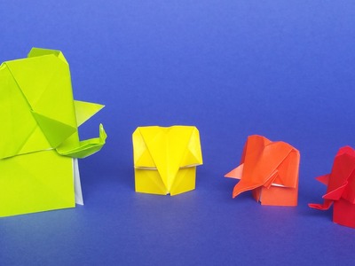 Cute Origami Elephant Tutorial