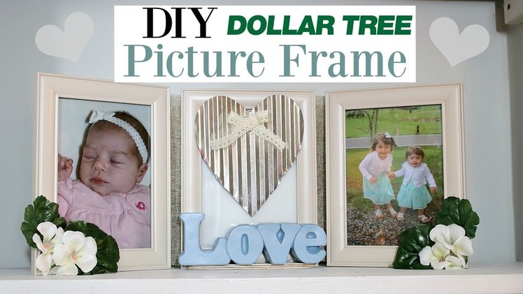 Dollar Tree Frame Idea | Farmhouse Photo Frame | DIY Photo Decor Ideas