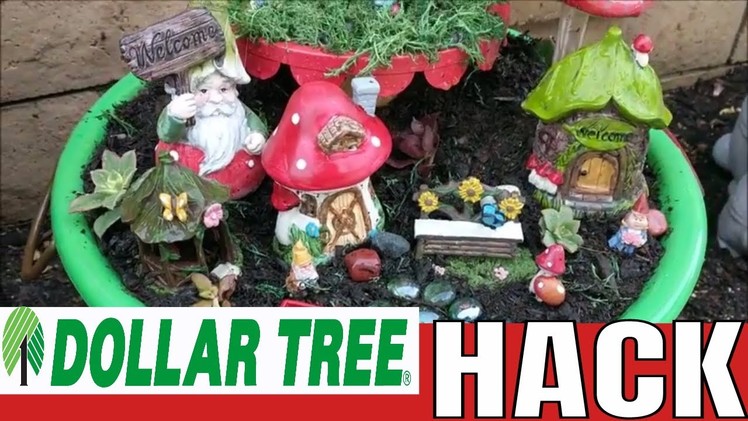 Dollar Tree LANTERN HACK & Fairy Gardens!