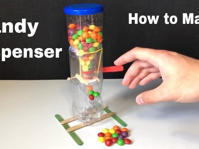 How to Build Candy Dispenser at Home Out of Plastic Bottles