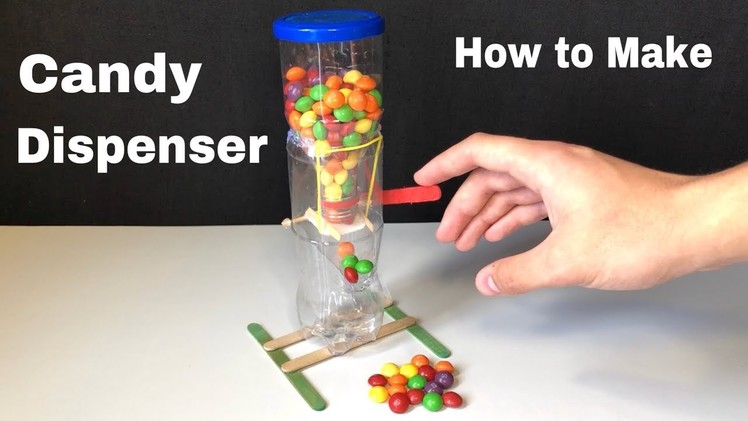 How to Build Candy Dispenser at Home Out of Plastic Bottles