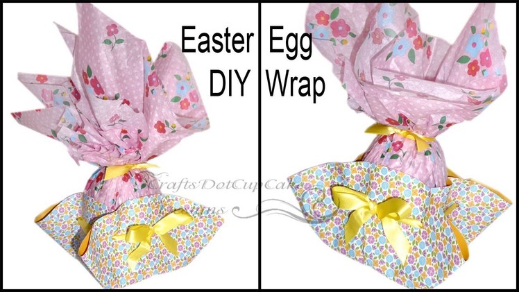 How to Gift Wrap Easter Egg - Tutorial