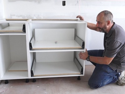 How to Install Base Kitchen Cabinets and save $1000's of dollars