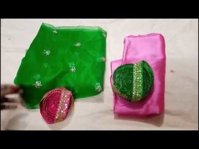 How to make a designer saree  (Part-2)