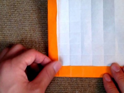 How to make a origami Alphabet G