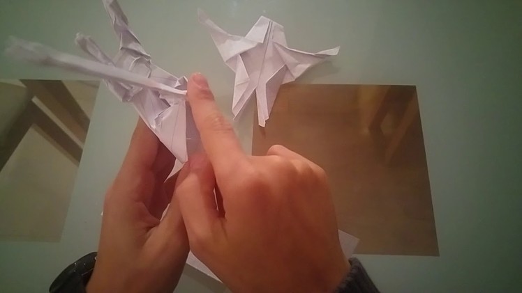 How to make a origami samurai