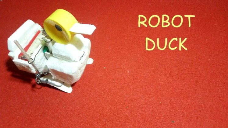 How to make a robot duck(very simple)