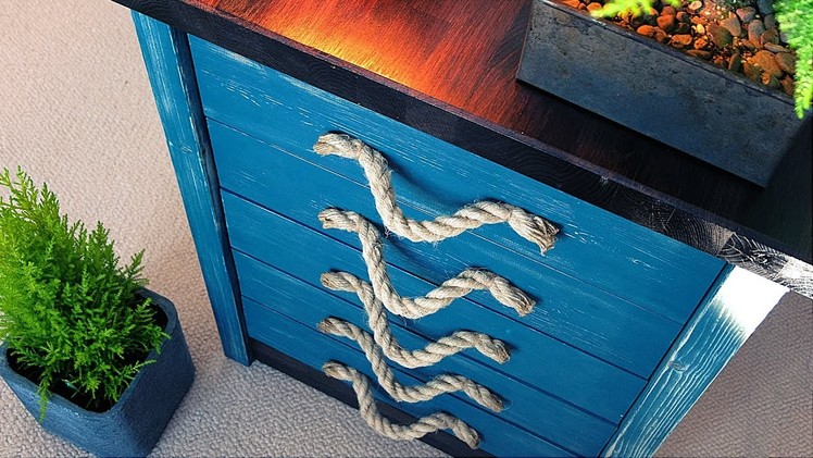 How To Make a Rustic Desk with Drawers (from scratch)